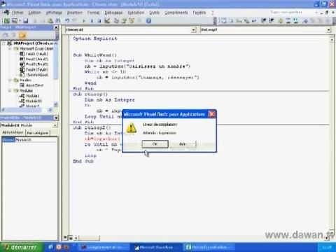 VBA : Structure en boucle avec condition