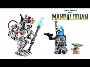 LEGO The Mandalorian S3 How To Build the Cyborg Scavenger! from set 75361
