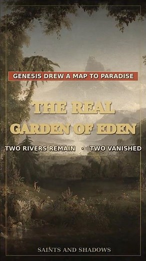Two of Eden's Rivers Still Exist Today 🕯️ #shorts