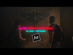 after effects tutorials | cc jaws + exposure |