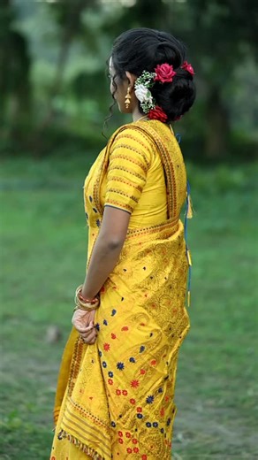 🧿 on Instagram: "🫶🏻❤️‍🩹. Click 📸@Ranadeep_photography @emptxt_ Mua💄@barasha_kalita121 #newpost😍 #assamese #zubeen_garg"