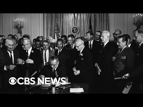 From the archives: Lyndon B. Johnson signs Civil Rights Act of 1964 into law