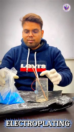 Electroplating Experiment By Rishabh Sir @SarangClasses