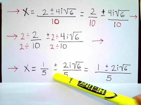 Part 5 Factoring Using Quadratic Equation "Which is the solution?" 1 GED. & HiSET Math Test Question