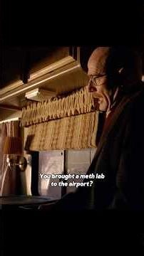 "You brought a meth lab to the airport" #breakingbad #walterwhite #jessepinkman #shorts #viral
