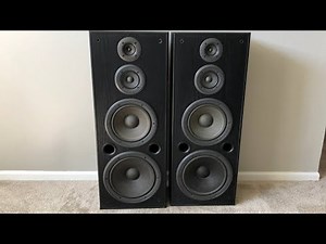 Technics SB-A37 3 Way Tower Home Floor Standing Speakers