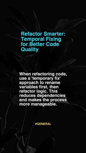 Refactor Smarter Temporal Fixi