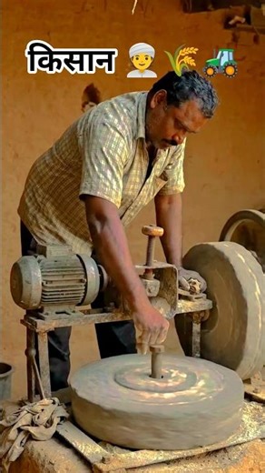 #किसान की #मेहनत #आता #चकी #farming #viral #farmer #villagelife #shorts #viralstory #kishan #Ai