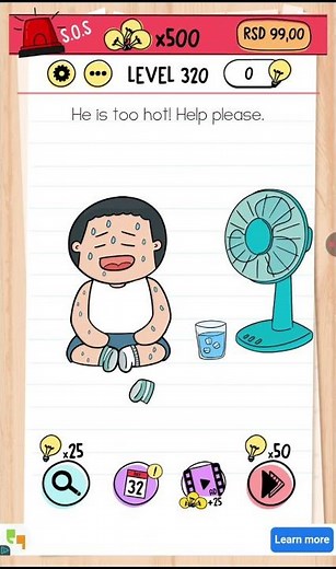 Brain Test Level 320 Walkthrough #braintest #braintestsolution #braingames