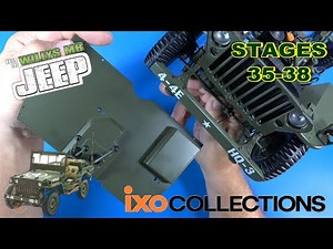 Build the IXO Collections Willys MB Jeep Stages 35, 36, 37, and 38