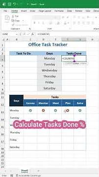 Create office task Tracker to enhance productivity!