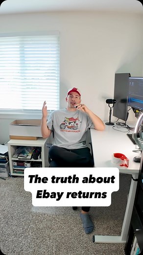 Rockwell Resell on Instagram: "The truth about eBay returns (and why I don’t stress about them) #sidehustle #flippingforprofit #makemoneyonline #ThriftFlips #goodwillbins"
