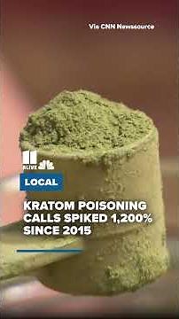 A new CDC report warns of a record surge in kratom poisonings as calls to poison centers skyrocketed