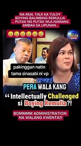 44K views · 1.4K reactions | Intellectually Challenged si Boying Remulla!! #credittotherightfulownerofthisvideo #creatorsearchinsights #dwiznews #reelsfacebook #everyonefollowers #SMNINews #highlight #ABSCBN #newsfeed #follower | Political Media | Facebook