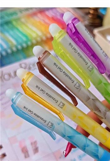 2026 plans start here! Clean erase erasable pen, write free & edit easy ✨#pens #eraseablepens #fyp #hobby #planners
