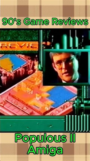GamesMaster - Populous II Amiga - 90s Reviews #retrogaming#Amiga Games