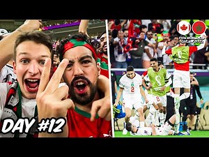 MOROCCO FANS GO CRAZY AS THEY QUALIFY FOR LAST 16