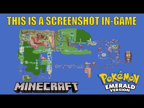 I recreated Hoenn in Minecraft and why I'll start all over again [Download Link in Desc.]