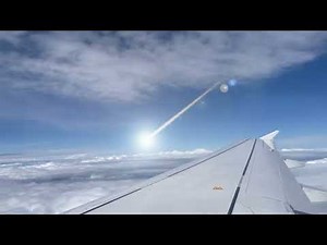 Kosmos 482 Soviet Venus Satellite Reentry | Caught from Passenger Plane!