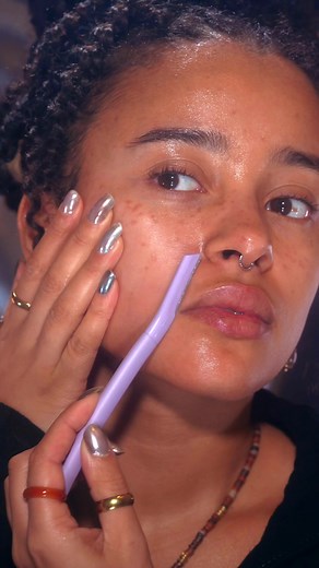 Easy Dermaplaning Tutorial Using Sephora Collection Derma Planner Set