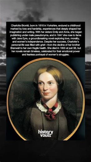 “The Woman Behind Jane Eyre” – Charlotte Brontë’s Untold Struggles #shorts