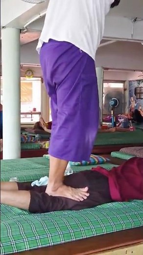 Strong BACK WALKING Massage