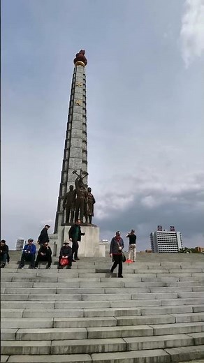 North Korea’s Juche Tower in Pyongyang #juche #pyongyang #northkorea northkorea