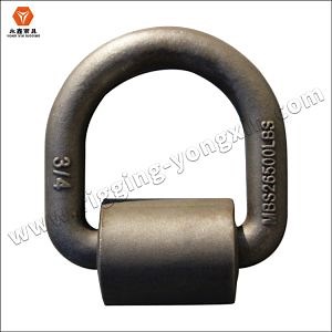 [Hot Item] Self-Color Us Type Weld on Lifting Point D Ring|Us Typle D Ring