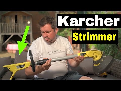 Karcher Cordless strimmer, 5 pros & cons