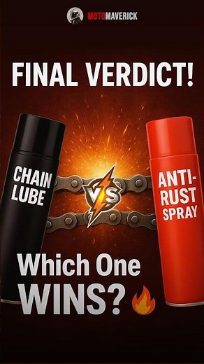 “Chain Lube Vs Anti Rust Spray – The Ultimate Bike Chain Battle! 🔥