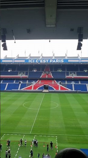 Paris Saint Germain stadium tour at Parc des Princes