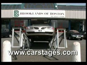 Car Display Ramps Demo