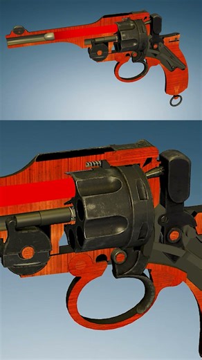 Type 26 Revolver Firing 🔥 | Japan’s First Military Revolver 😳 #Shorts