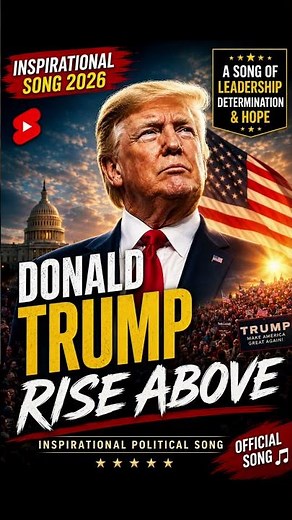 Donald Trump 2026 Anthem 🇺🇸 | A Song of Strength, Hope & Leadership