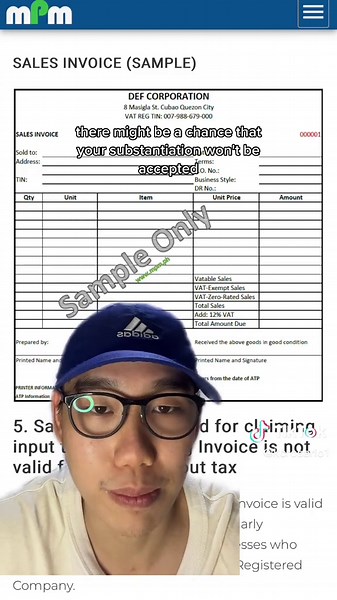 BIR VAT Sales Invoicing Requirements on VAT breakdown. This is highly recommended for small business owners! #taxationph #learnitontiktok
