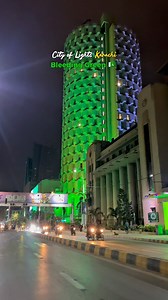 It’s August and city of lights Karachi is illuminated.💚🇵🇰 #reelsfacebook #karachicity | Karachi - The City Of Lights