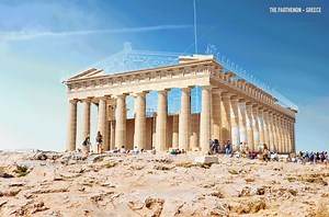 1.4K views · 124 reactions | The Parthenon built and painted right before your very eyes. #dansromanhistory #parthenon | Dan's Roman History | Facebook