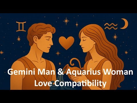 Gemini Man & Aquarius Woman Love Compatibility: The Ultimate Zodiac Match Explained