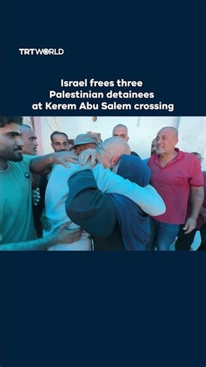 Israel releases three Palestinian detainees via Kerem Abu Salem crossing