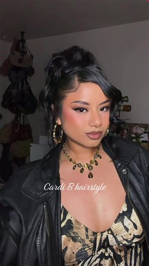 Cardi B Concert Hairstyle Tutorial