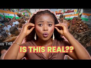 INDIA'S Bizarre POOP Throwing FESTIVAL