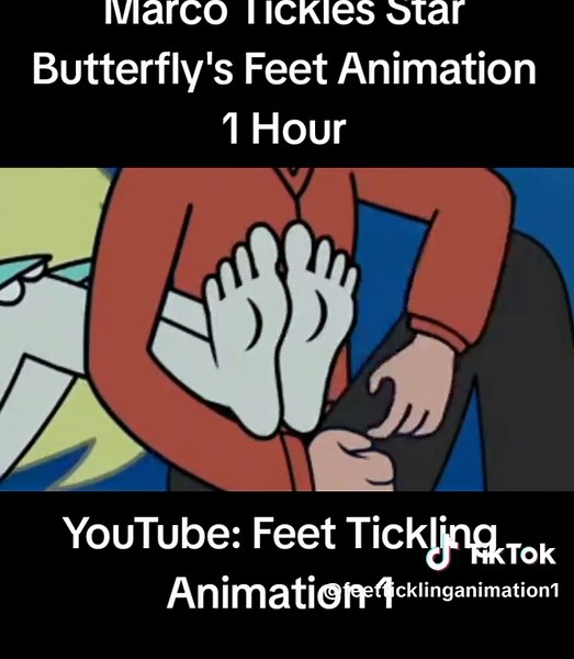 Marco Tickles Star Butterfly's Feet Animation 1 Hour