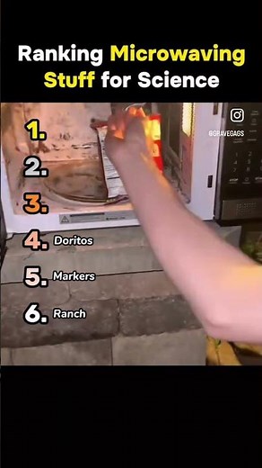 Ranking Microwaving Stuff for Science (Science Edition)