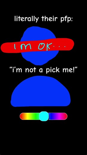 i’m not a pick me! u sure?