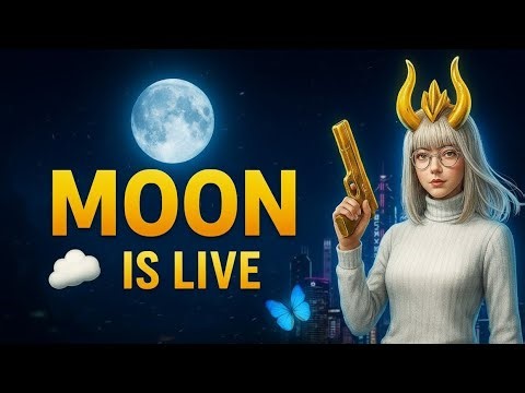 MOON IS LIVE is live! / free fire Max 👍 Br Rank and cs rank plus with you ✌️💖