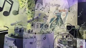 1.6K views · 45 reactions | Marina’s Music Theme 22nd Birthday | Shan Party Professionals | Facebook