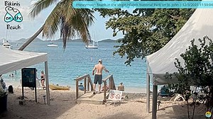 Honeymoon Beach Cam, USVI