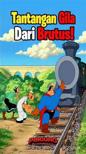 Brutus Challenges Popeye! A Battle of Strength, Who Is the Strongest?