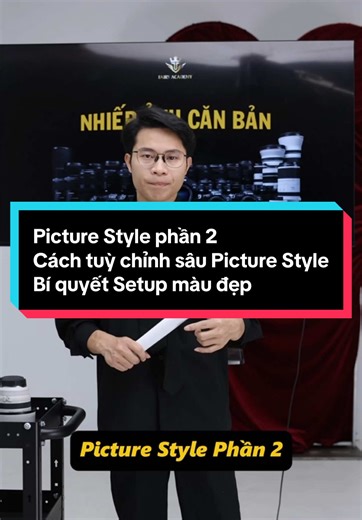 Cách điều chỉnh sâu Picture Style trong Photoshop