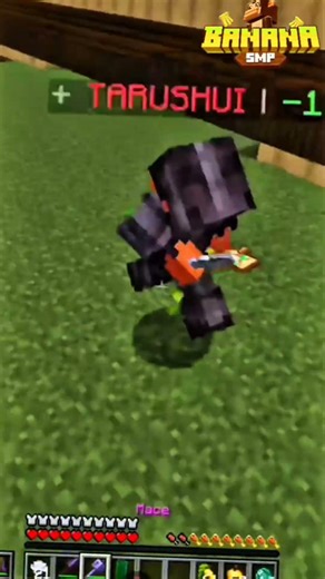 Spear combo using fast client | bananasmp.net / MaceSMP #viral #minecraft #fastclient #bananasmp